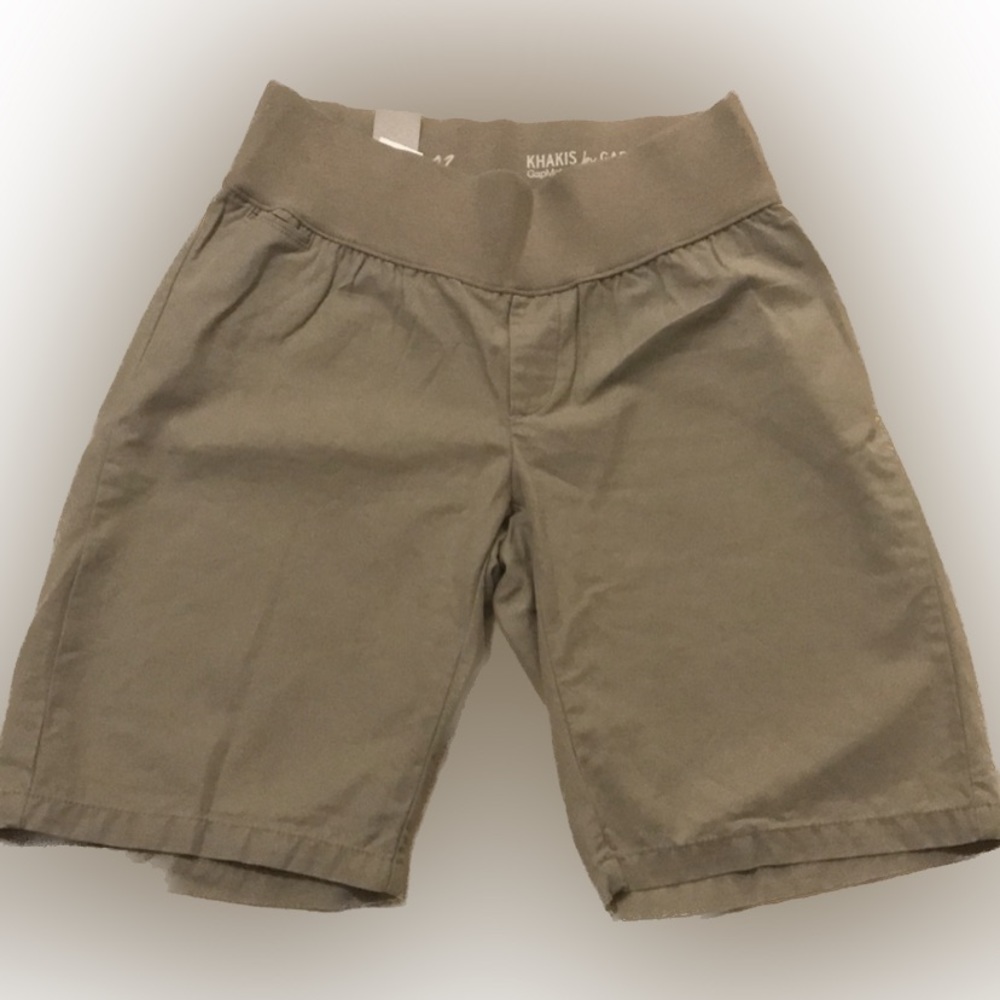 🤰🏼Gap Maternity Summer Khaki Shorts